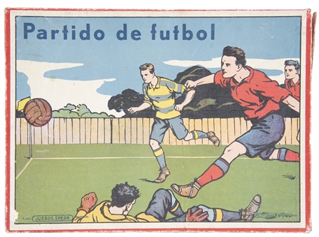 Vintage Table Top Soccer Game (Letter of Provenance)